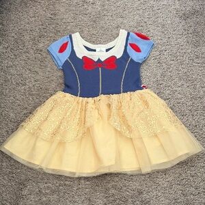 Disney Blue and Gold Snow White Princess Dress size 3T